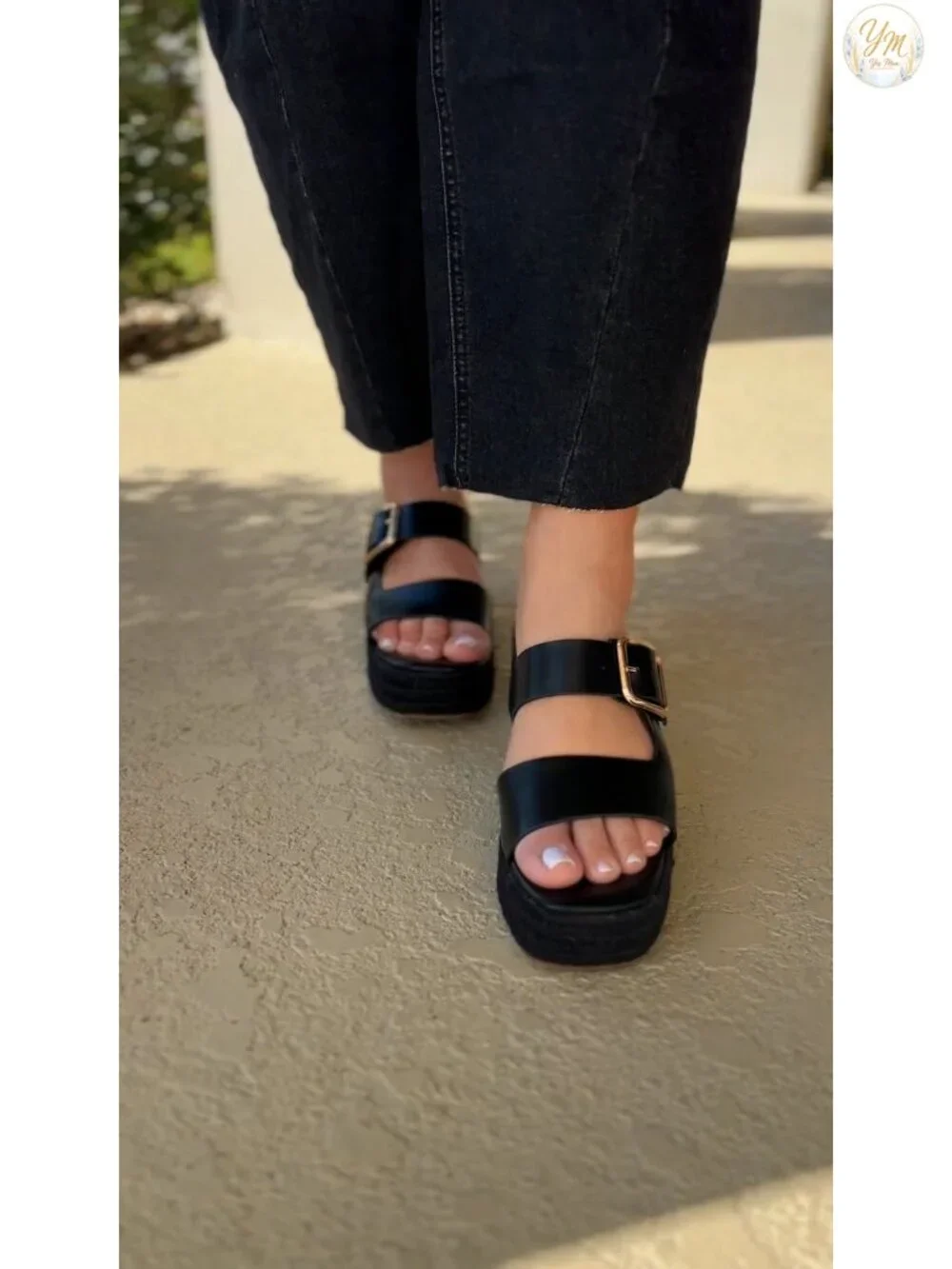 Women's Espadrille Wedge Platform Sandals Raffia Woven Slide Heels Boho Summer